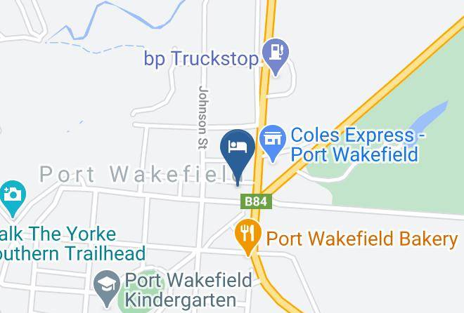 Wakefield - Port Wakefield Motel And Holiday Homes Maps