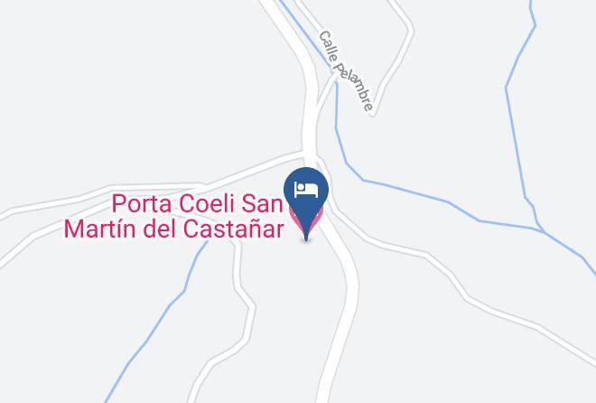 Porta Coeli San Martin Del Castanar Map