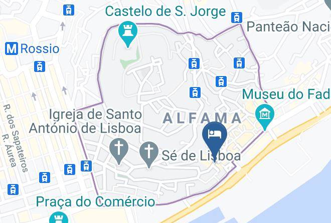 Lisbon - Porta De Sao Pedro Maps