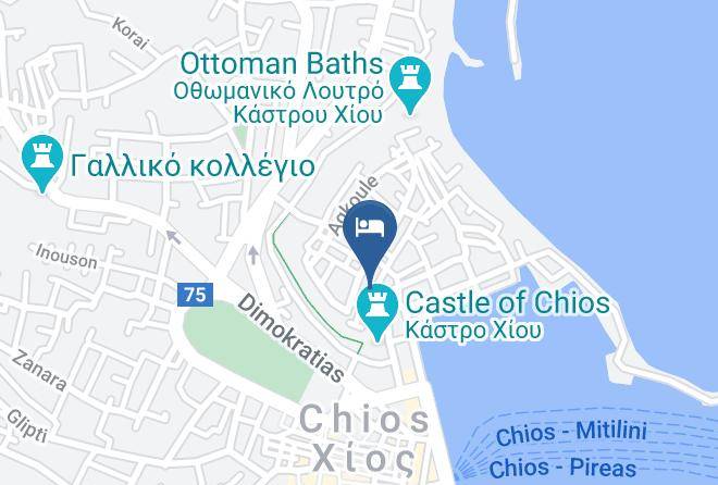 Khios - Porta Di Marina Maps