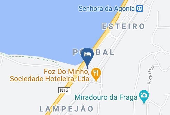 Caminha - Hotel Porta Do Sol Maps