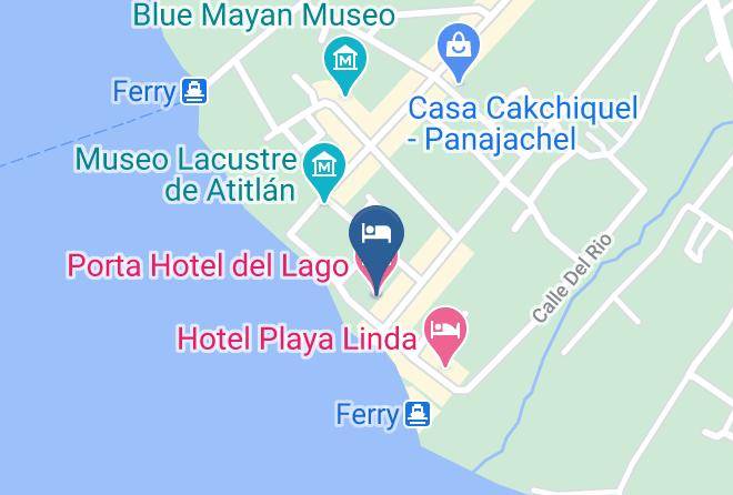 Panajachel - Porta Hotel Del Lago Maps