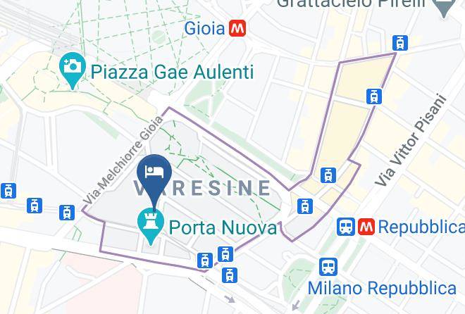 Milan - Porta Nuova Suites Maps