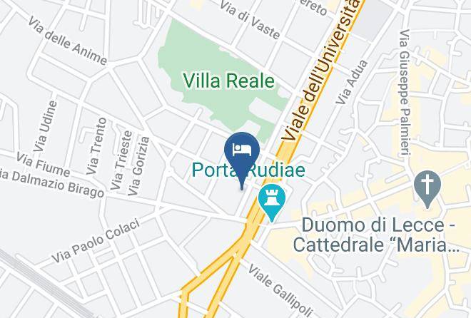 Lecce - Porta Rudiae Residence B&b Maps