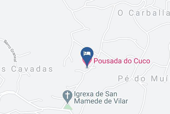 Pontevedra - Pousada Do Cuco Maps