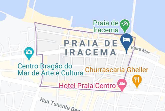 Fortaleza - Portal Da Praia Hotel Maps