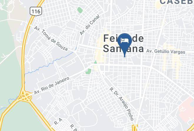 Feira De Santana - Portal Da Princesa Hotel Maps