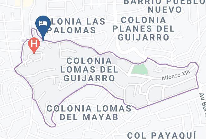 Distrito Central - Portal De Los Castanos Maps