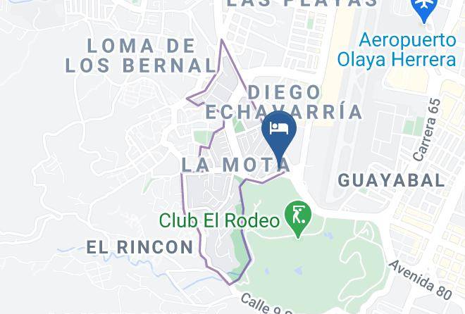 Medellin - Portal Del Rodeo Aparta Hotel Maps