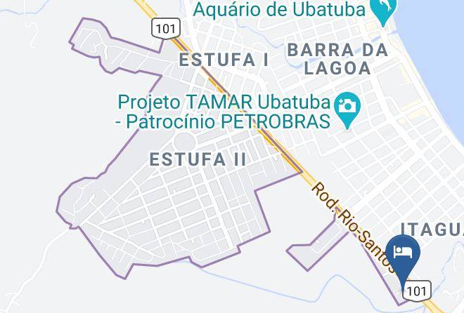 Ubatuba - Chales Portal Do Sol Maps