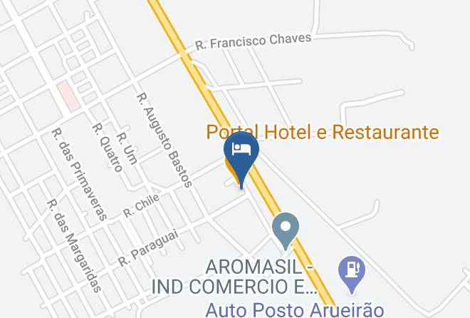 Ouroeste - Portal Hotel & Restaurante Maps