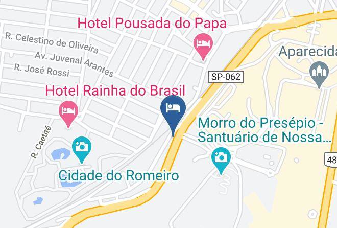 Aparecida - Portal Palace Hotel Maps