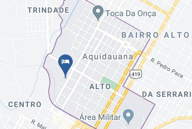 Aquidauana - Portal Pantaneiro Hotel Maps