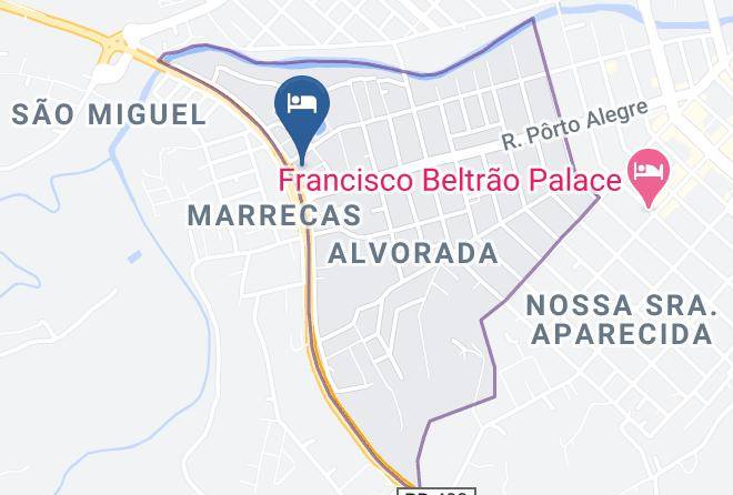 Francisco Beltrao - Portal Parque Hotel Maps