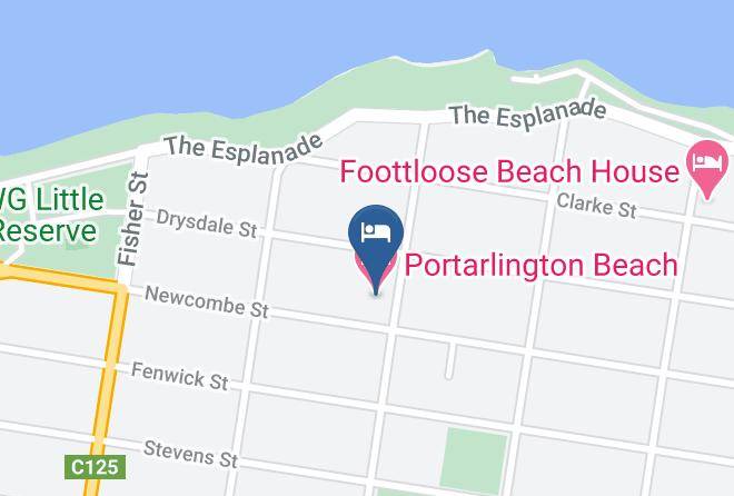 Greater Geelong - Portarlington Beach Motel Maps