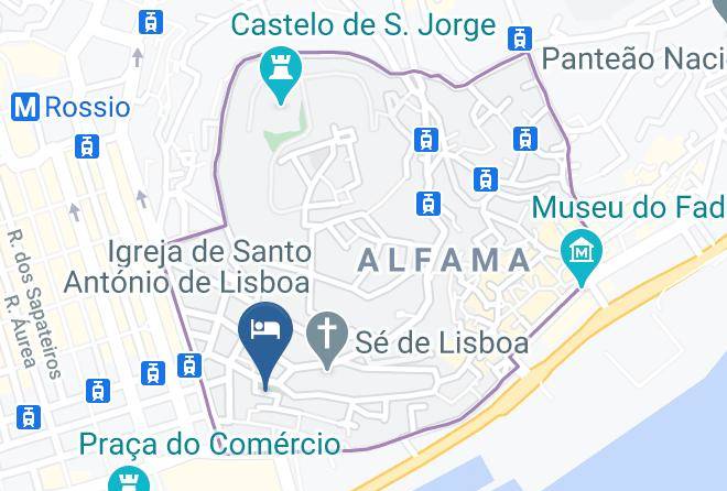 Lisbon - Portas Da Se Maps