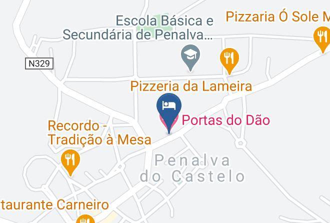 Penalva Do Castelo - Portas Do Dao Maps