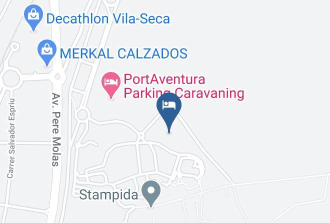 Tarragona - Portaventura Hotel Colorado Creek Maps