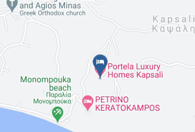 Iraklion - Portela Luxury Homes Kapsali Maps