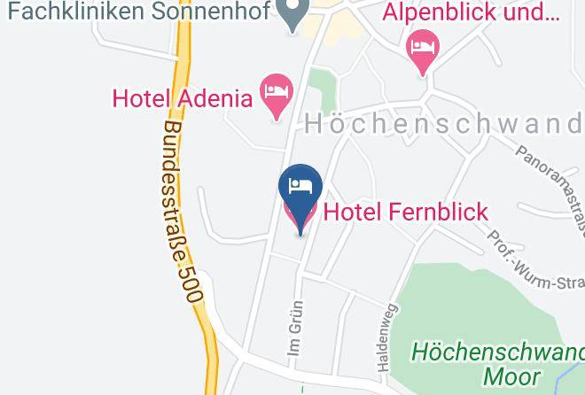 Waldshut - Hotel Fernblick Maps