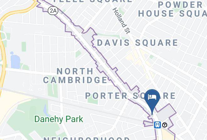 Middlesex - Porter Square Hotel Maps