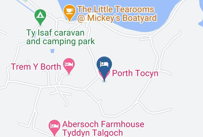Gwynedd - Porth Tocyn Hotel Maps