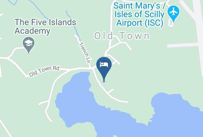 Isles Of Scilly - Porthenor B&b Maps