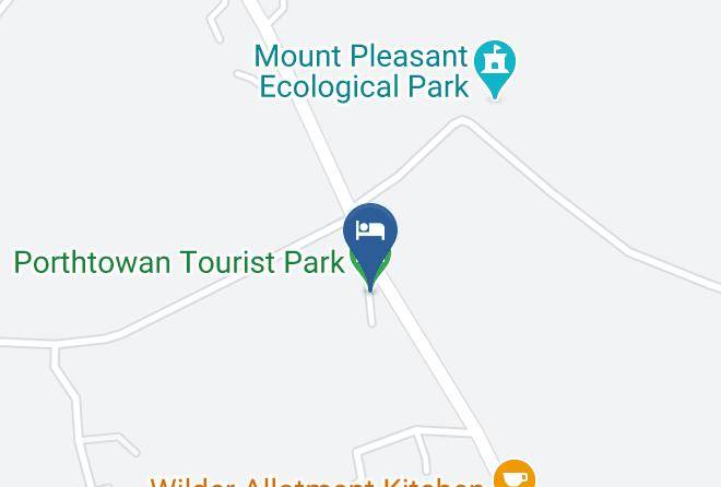 Cornwall - Porthtowan Tourist Park Maps