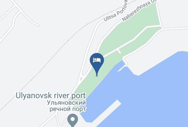 Port Kurort Zavidovo Map