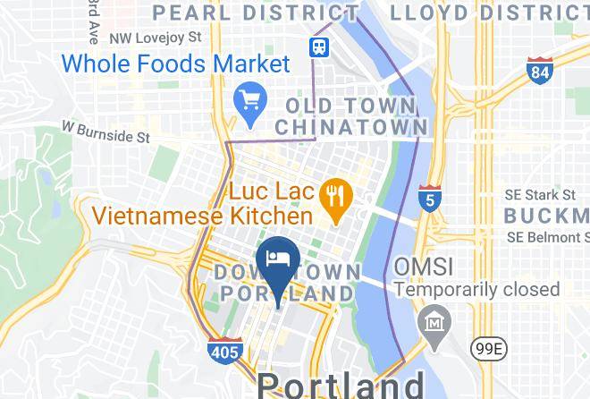Multnomah - Downtown Value Inn Maps