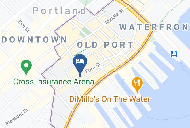 Cumberland - Portland Harbor Hotel Maps