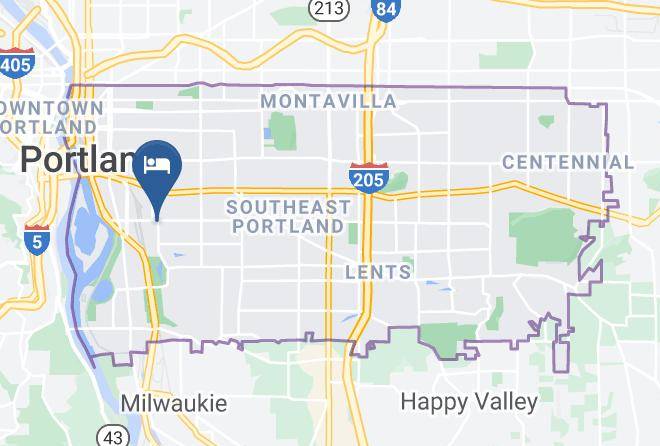 Multnomah - Portland Lodging And Tourism Maps