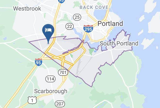 Cumberland - Portland Sheraton At Sable Oaks Maps