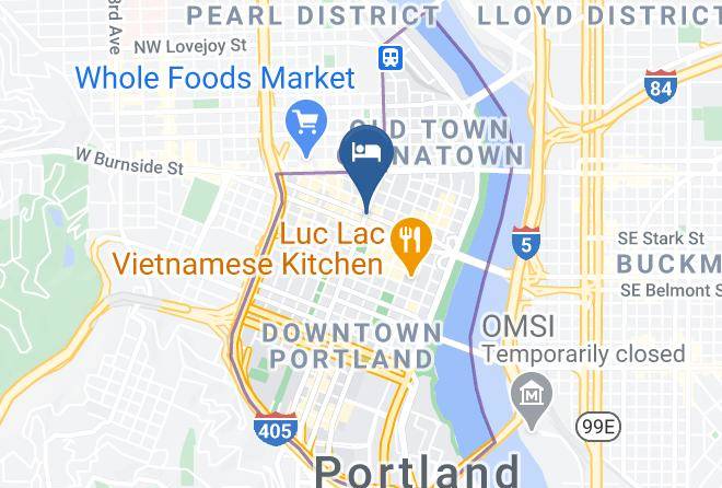 Multnomah - The Bidwell Marriott Portland Maps