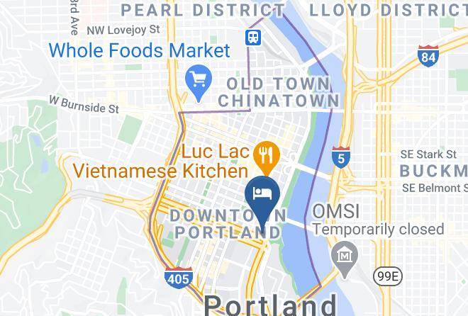 Multnomah - Portland Marriott Downtown Waterfront Maps