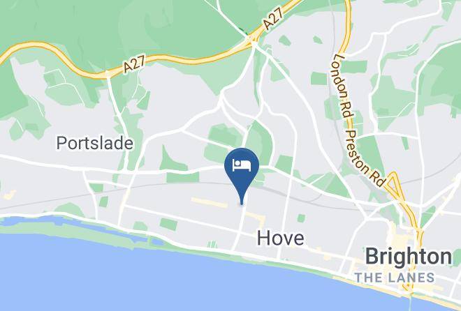 Brighton And Hove - Portland Rd View Maps
