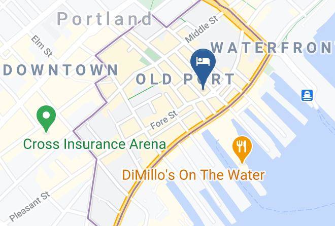 Cumberland - Portland Regency Hotel & Spa Maps