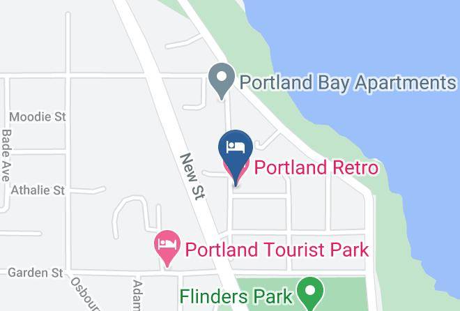 Glenelg - Portland Retro Motel Maps