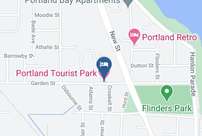 Glenelg - Portland Tourist Park Maps