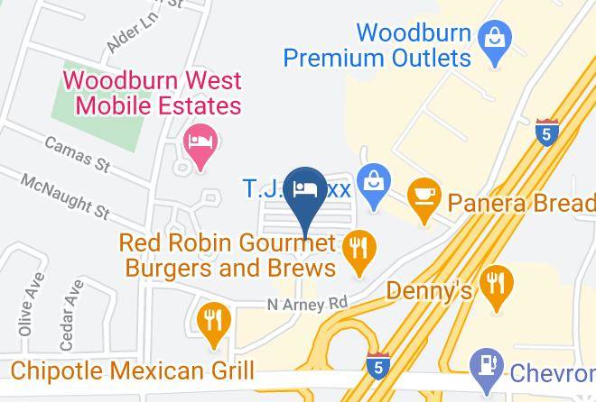 Marion - Portland Woodburn Rv Park Maps