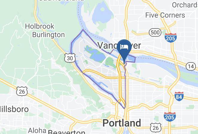 Multnomah - Portlander Inn Cascade Grill Maps