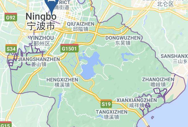 Ningbo - Portman Plaza Hotel Maps