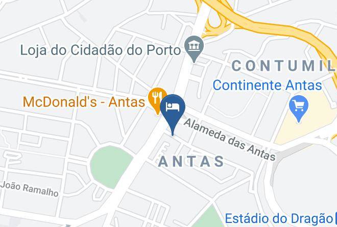 Porto Campanha - Porto Antas Hotel Maps