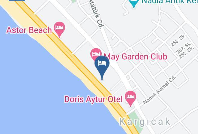 Alanya - Euphoria Bella Mare Otel Maps