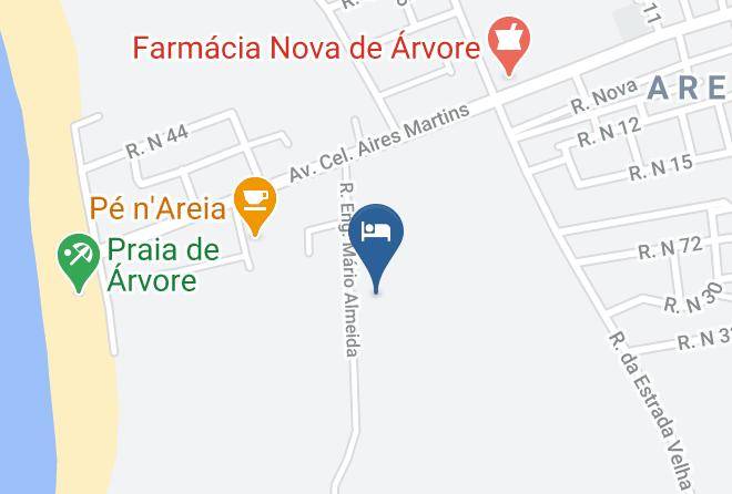 Vila Dode - Porto Beach Lodge Maps