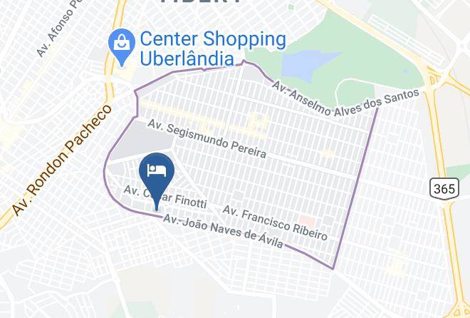 Uberlandia - Porto Bello Palace Hotel Maps
