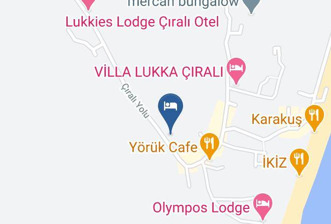 Antalya - Porto Ceneviz Pansiyon Maps
