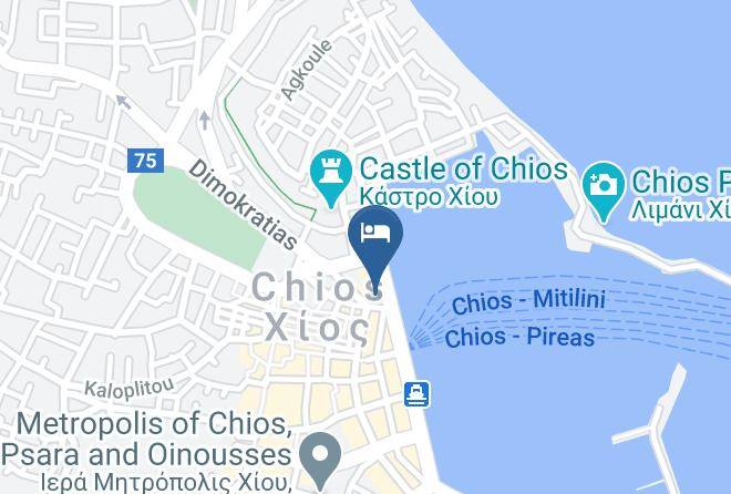 Khios - Porto Chios Maps