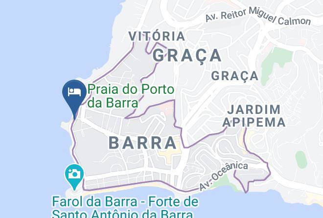 Salvador - Hotel Porto Da Barra Maps