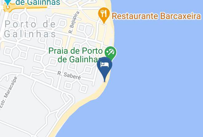 Porto De Galinhas Map